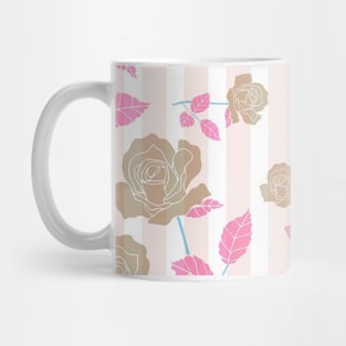 floral pink design Mug